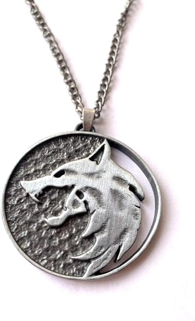 Craft pendant The Witcher Medallion & Chain: Amazon.com.au: Fashion