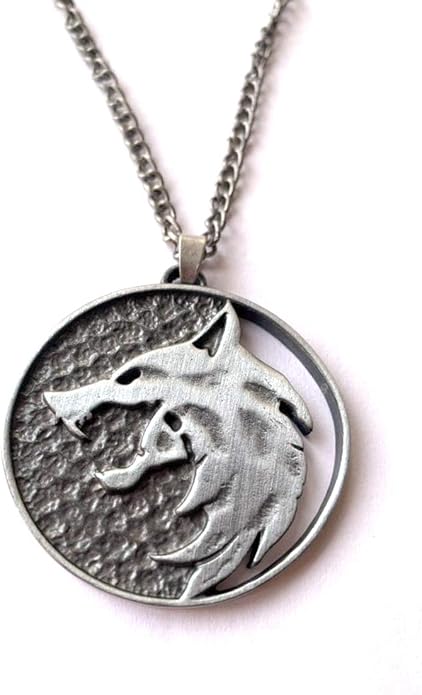 Craft pendant The Witcher Medallion & Chain: Amazon.com.au: Fashion