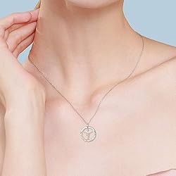 WINNICACA Nurse Gifts Sterling Silver Caduceus