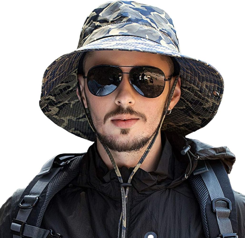 Mens camo sun hat Clearance