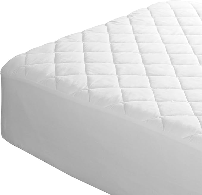 bubba blue quilted mattress protector