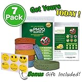 Mosquito Repellent Bracelet - 7 Pack + Bonus Gift, Keep Bugs/Insects Away This Summer! 100% All Natural, Non-Toxic, Safe for Kids, Deet-Free! Materials! Perfect for Outdoor Activities!