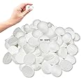 Styrofoam Half Balls 1 Inch,100PC Large White Half Foam Balls for Crafts, DIY Craft Giant Foam Balls for Home and School,Smooth Solid Round Balls (Half styrofoam-1in-100pc)