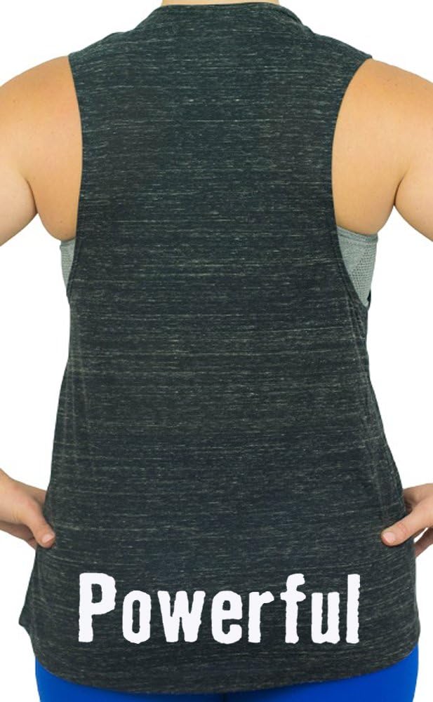 Shine Athletica Women's Workout Muscle Tanks - Powerful Fitness Flowy Scoop Muscle Shirt