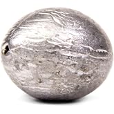 Bullet Weights Egg Sinkers Fishing Weights | Multiple Size Options | Smooth Slip Design for Freshwater &amp; Saltwater | Ideal for Catfish | All Around Sinker for Variety of Fishing Applications