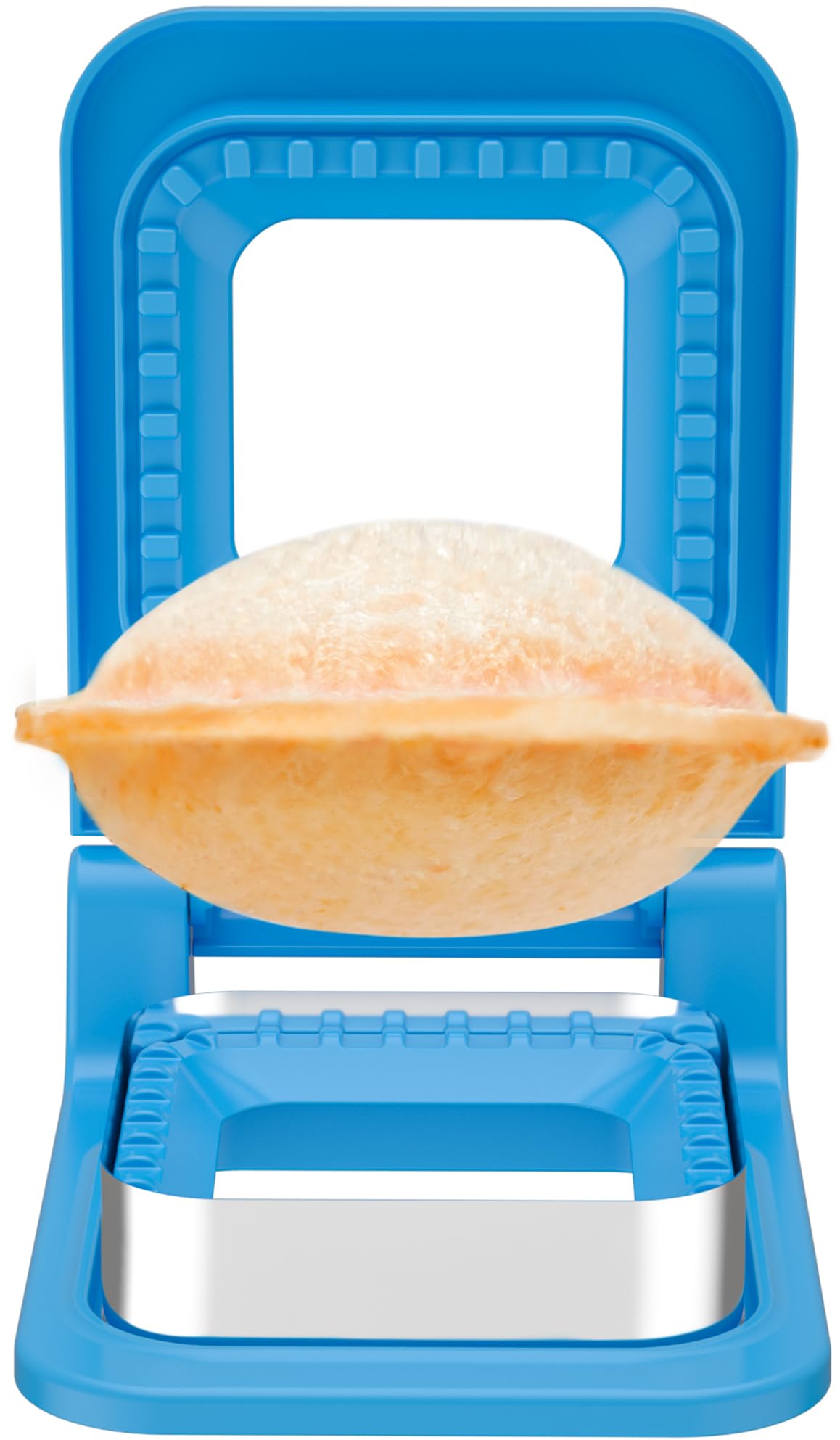 Photo 1 of HiYZ Sandwich Cutter and Sealer - Square Stainless Steel Decruster Sandwich Maker - Peanut Butter and Jelly Crustless Sandwich Bread Pancake Maker Cookie Cutter for Kids Children Boys Girls