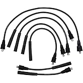 Walker Products ThunderCore PRO 924-1256 Spark Plug Wire Set - Made in USA | Delivers power from the ignition system to the spark plugs for reliable engine performance.
