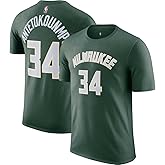 Giannis Antetkounmpo Milwaukee Bucks NBA Kids Youth 4-20 Green Icon Edition Performance Jersey T-Shirt