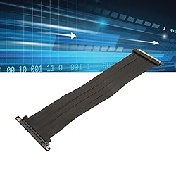 banapoy PCIE 4.0 X16 Riser Cable, High Speed