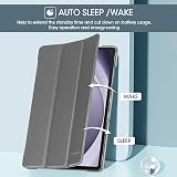 ProCase Smart Case for Galaxy Tab A9 Plus 11 Inch 2023 Grey view 6