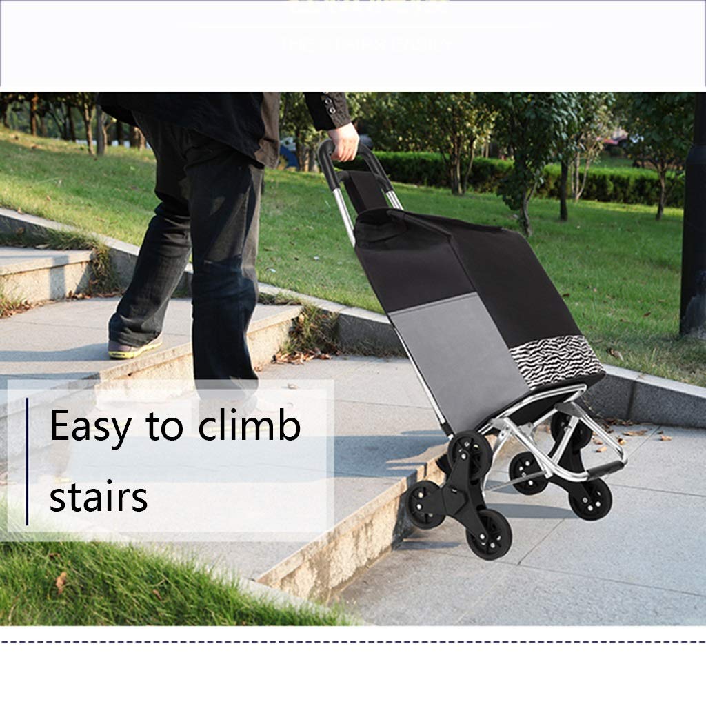 Einkaufswagen Steigen Treppen Handwagen Edelstahl Einkaufswagen