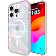 Case-Mate Soap Bubble iPhone 15 Pro Case for Women - Compatible w/ MagSafe - 12ft Drop Protection - 6.1" iPhone 15 Pro Magnetic Case & Phone Cover - Shockproof, Anti-Scratch, Iridescent