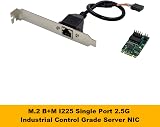 Dawafit I225-V M.2 B+M Single Port 2.5G Server Industrial Network Card I225 B3 view 4