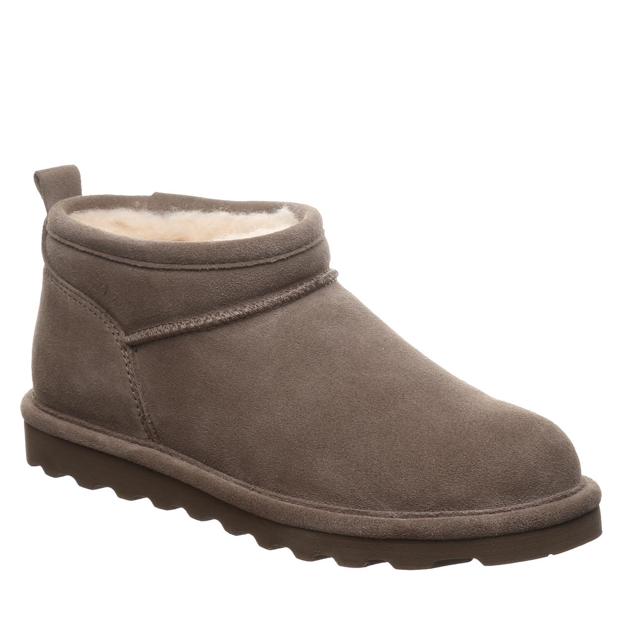 BEARPAW Women's Super Shorty Morel Size 5 | Slip-On Winter Ankle Boot | Comfortable & Easy On Winter Boot Image