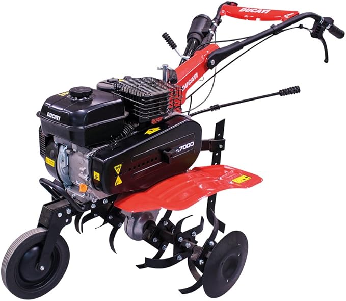 Motoazada de 212cc 7 HP Ducati DTL7000 incluye ruedas agrícolas y fresas