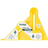 MICROJIG FitFinder 1/2 Gauge Wood Center Point Finder for Table Saw Blade, Joinery, Router, Bandsaw, Lathes and More, Woodworking Tools, FN12