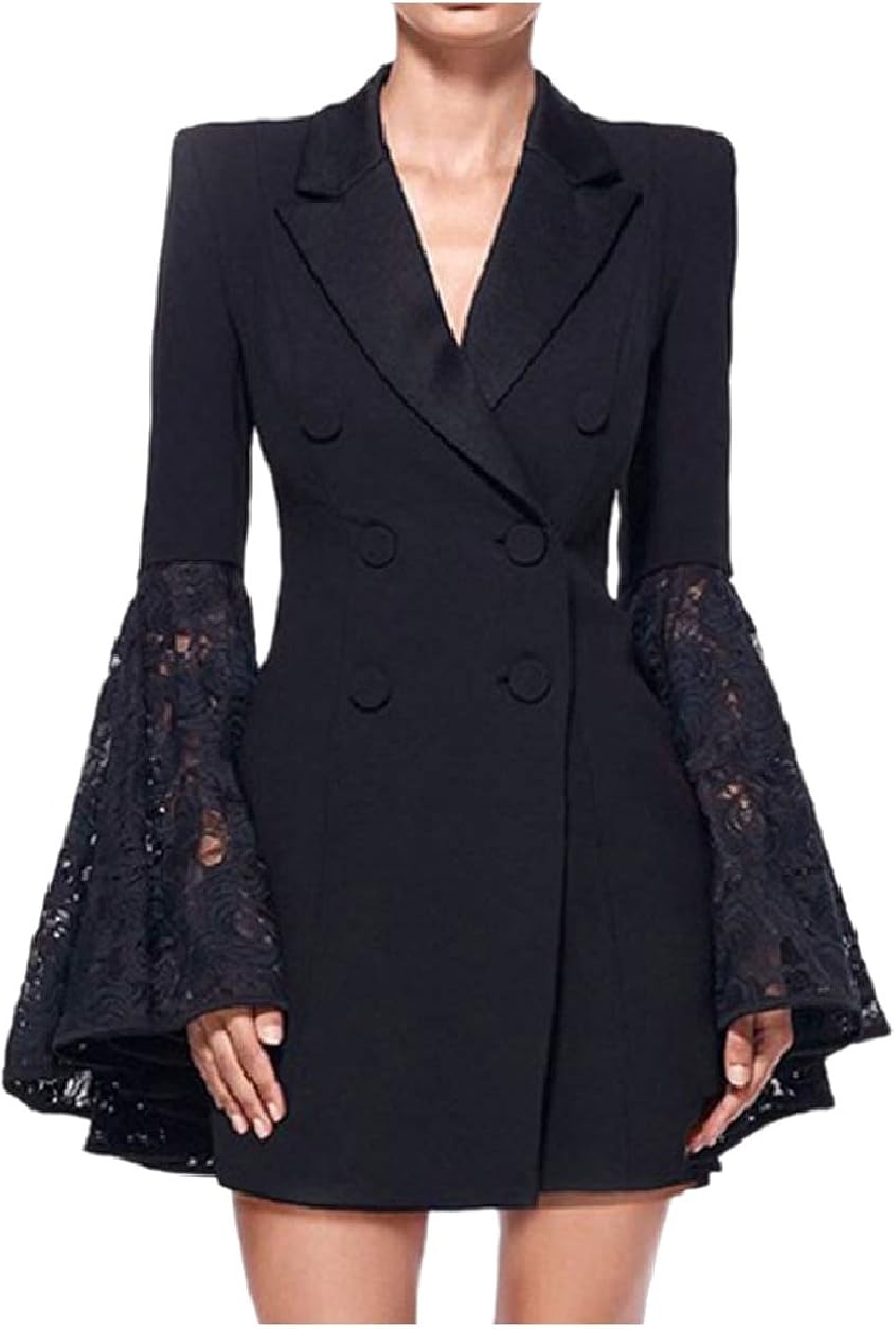 women's plus size black suit jacket