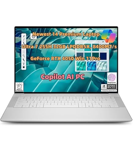 Amazon.com: New XPS 14 9440 Powerful AI Laptop 14.5