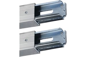 DC CARGO MALL DC Cargo Heavy Duty E-Track Shoring Beams 84"-96" Adjustable Truck Cargo Bar (Pack of 2) Unshakable Cargo Load Bars for Trailers & Box Trucks, Break Strength 9000 lb - Versatile Decking & Securement