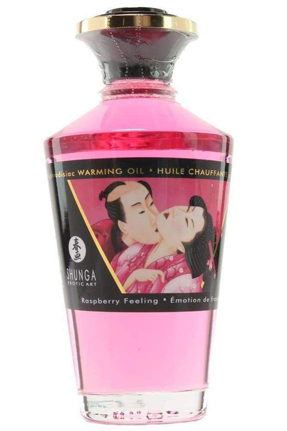 Shunga Raspberry Emotion Aphrodisiac Heating Oil