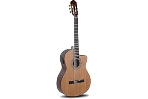 Manuel Rodriguez Classical Guitar, Ambidextrous, Red,Black (500369)