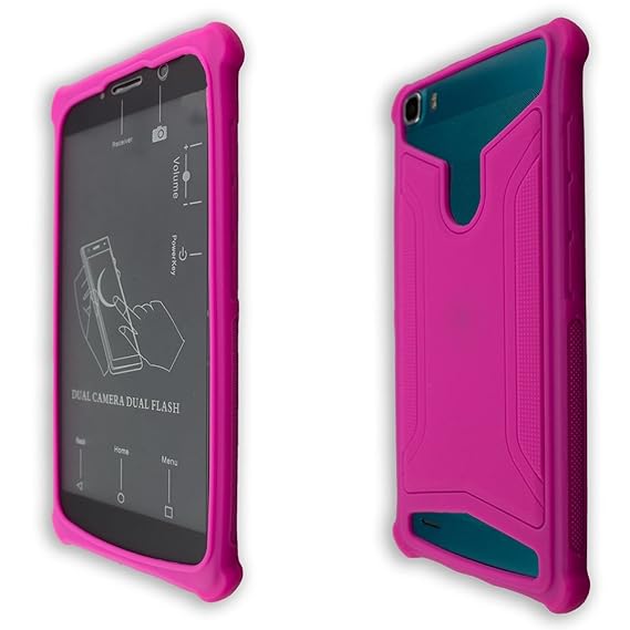 caseroxx TPU-Hülle für Timmy M12, Tasche (TPU-Hülle in pink)