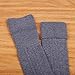 JET-BOND(TM) FS03 Thick Wool Woolen Cashmere Knitting Thigh High Knee Socks Warm Stockings (Thick Grey )