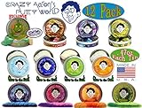 Crazy Aaron's Thinking Putty Mini Tin Complete Gift Set with Lizard Lips Hypercolor, 12-Pack