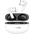 realme Buds Air 5 Truly Wireless in-Ear Earbuds with 50dB ANC, 12.4mm Mega Titanized Dynamic Bass Driver, Upto 38Hrs Battery with Fast Charging & 45ms Ultra-Low Latency for Gaming - (White)