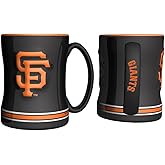 San Francisco Giants Black 14oz. Ceramic Relief Mug