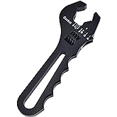 EVIL ENERGY AN Fitting Hose Wrench Adjustable 3AN-16AN Aluminum Black