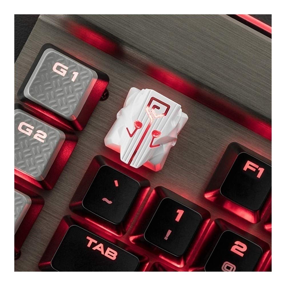Keyboard keycaps 1pc ZOMO 3D Aluminium Alloy Key Cap Full Metal Mechanical Keyboard Keycap for Dota 