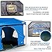 The Original-Authentic Standing Room 12X12 Family Cabin Tent 8.5 ' of Head Room 4 Big Screen Doors Fast Easy Set Up,Full TUB Style Floor Canopy Frame NOT Included