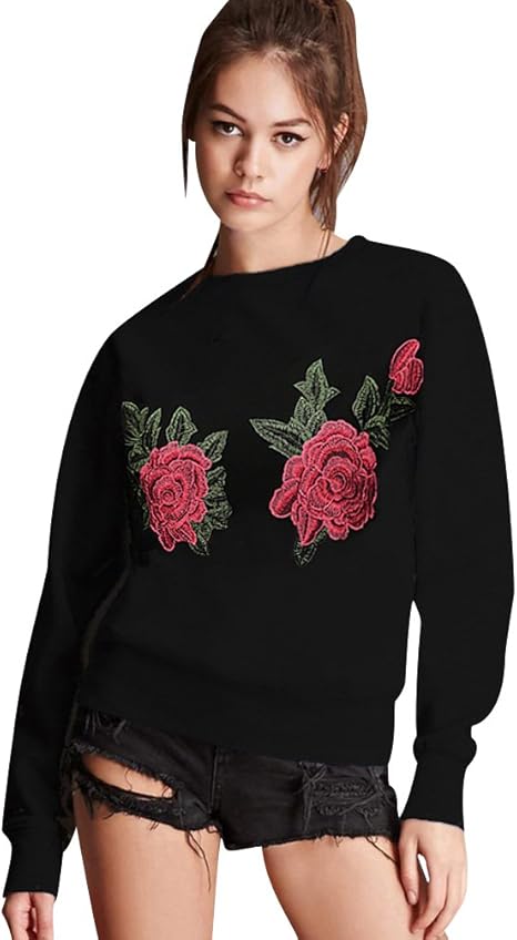 ladies sweatshirts without hood uk