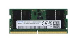 Samsung 32GB DDR5 4800MHz PC5-38400 SODIMM 2Rx8 Dual Rank CL40 1.1v 262pin Non-ECCM425R4GA3BB0-CQK Laptop Notebook RAM Memory