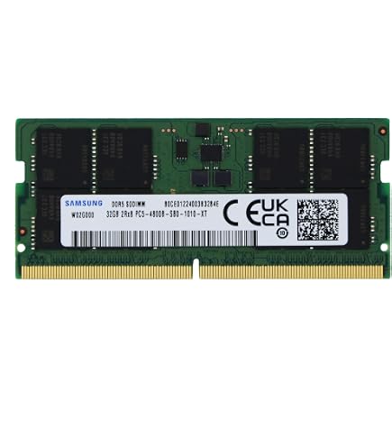 Micron SODIMM 32GB DDR5 4800 PC5 2Rx8 MTC16C2085S1SC48BA1 Laptop