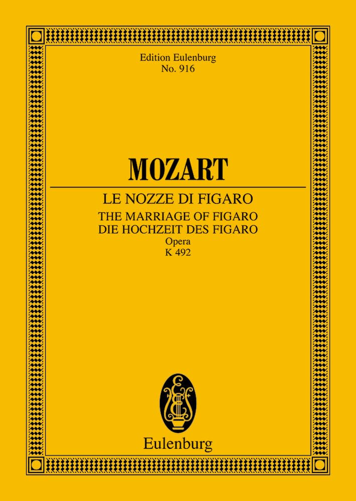 Le Nozzle Di Figaro: The Marriage of Figaro : Die Hochzeit Des Figaro