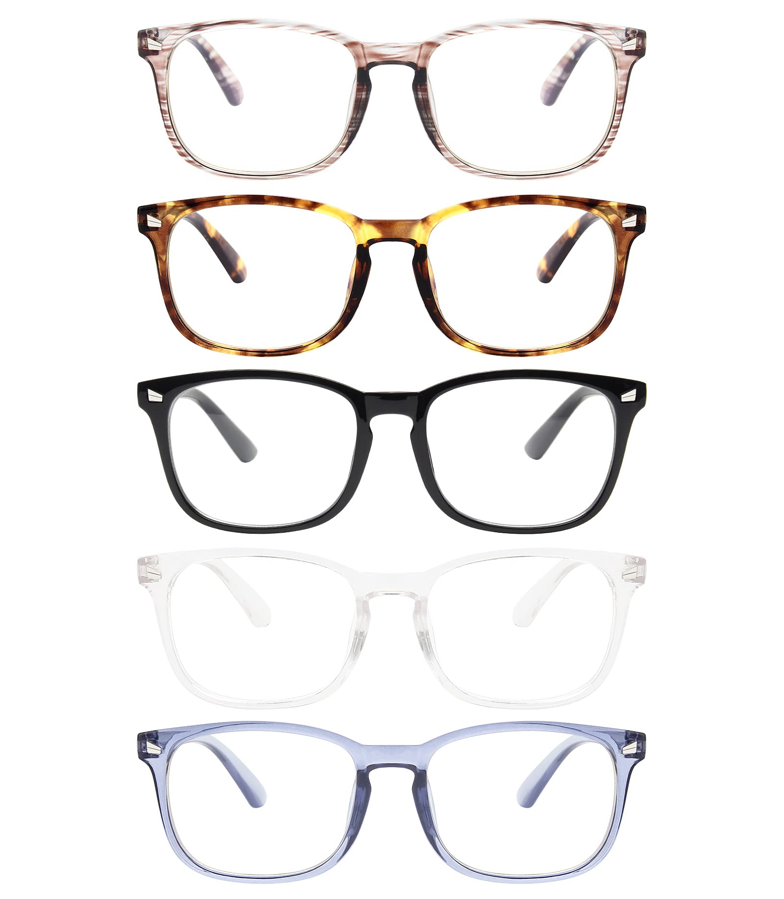 Photo 1 of MIGSIR Blue Light Blocking Glasses for Computer Gaming, Fashion Fake Helps Reduce Screen Fatigue Eyeglasses for Women Men
