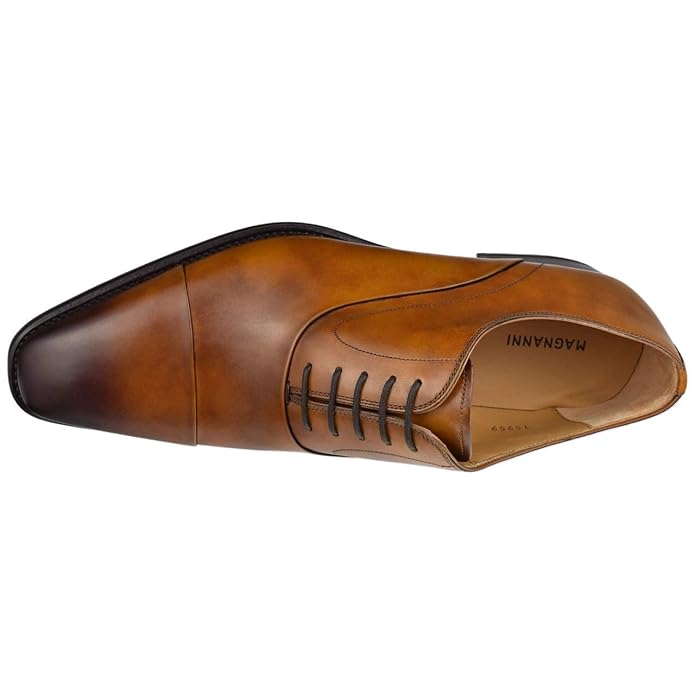 saffron cap toe oxford magnanni