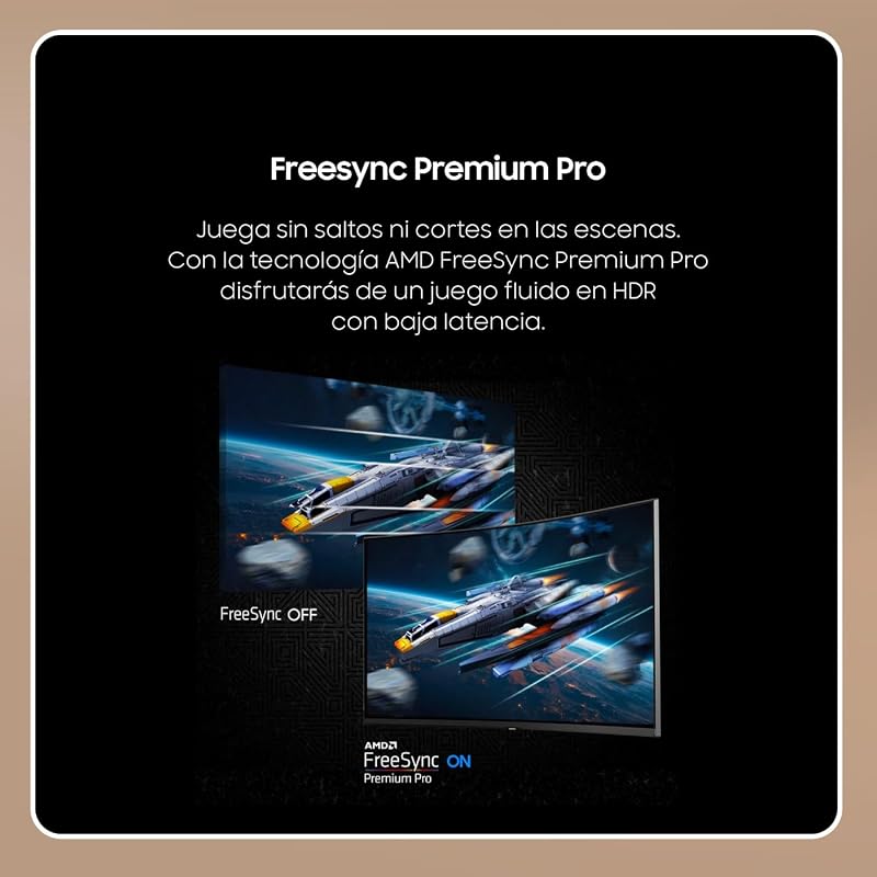 Monitor de gaming Odyssey G77F de 37" com 165Hz e FreeSync Premium Pro