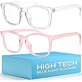 livho High Tech Blue Light Glasses - Advanced Blue Light Blocking Computer Glasses - Screen Fatigue & UV Protection