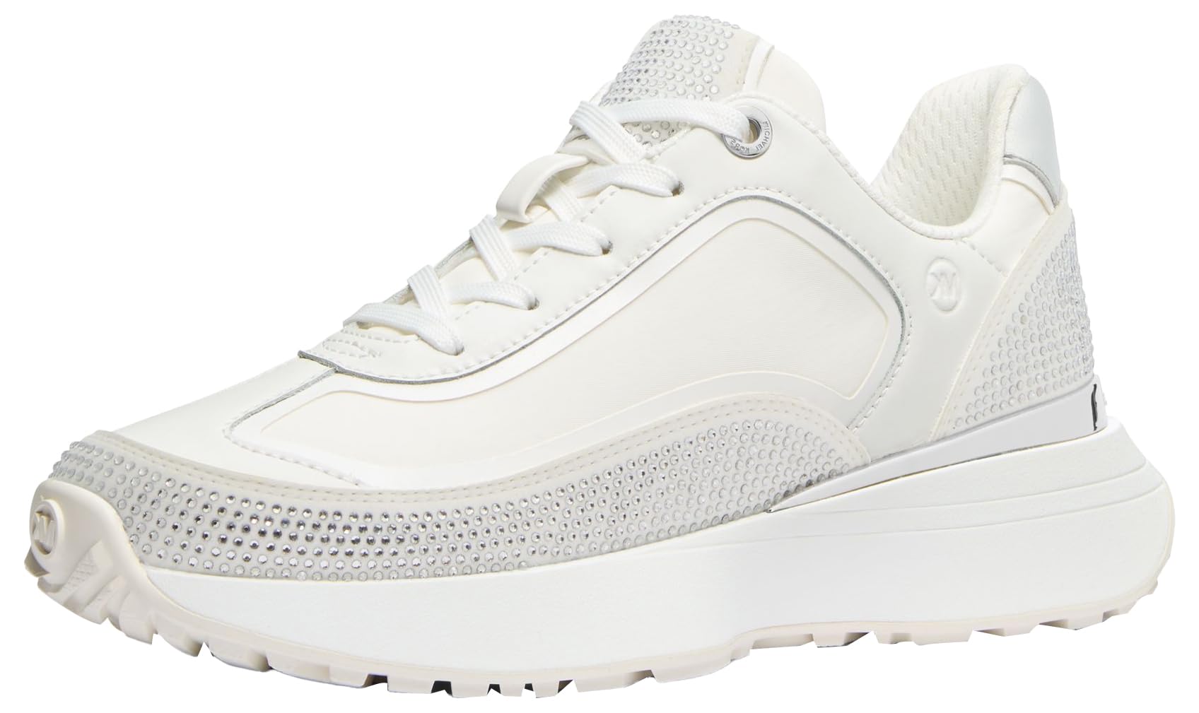 Michael Kors Women’s Ari Trainer, Cream Multi, 7