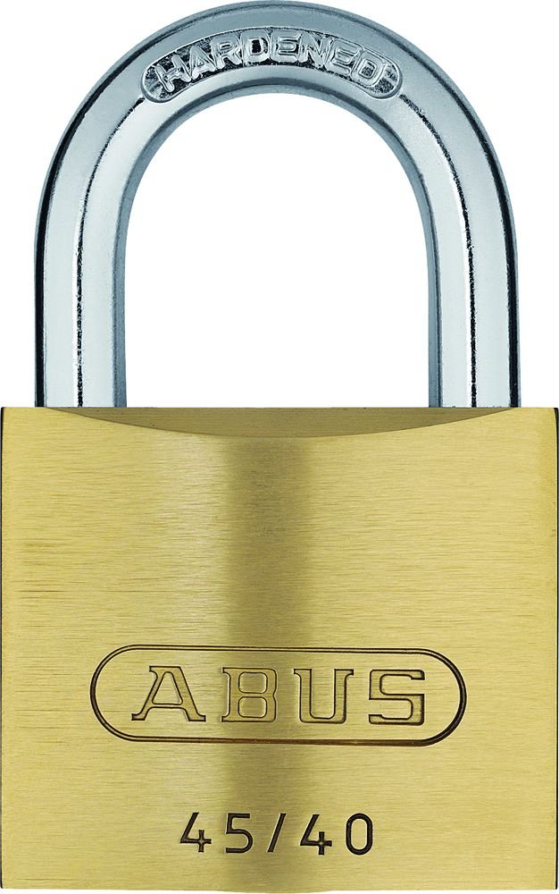 ABUS 200755 Padlock Type 45/40 Brass 5 Keys