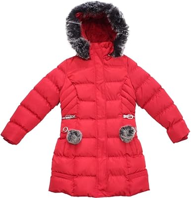 doudoune fille rouge