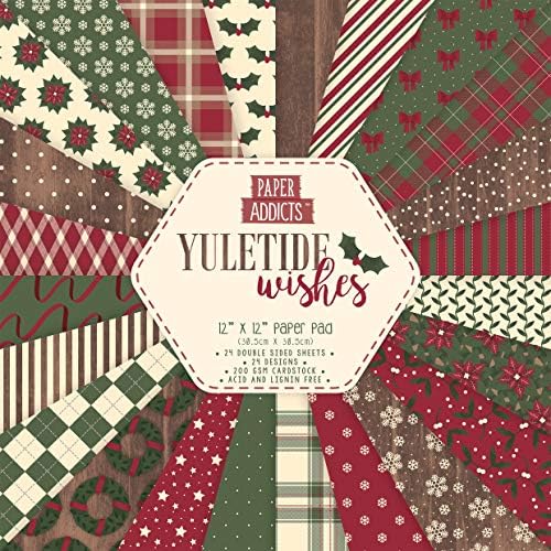 Paper Addicts Pad, Multicolour, 12" x 12"