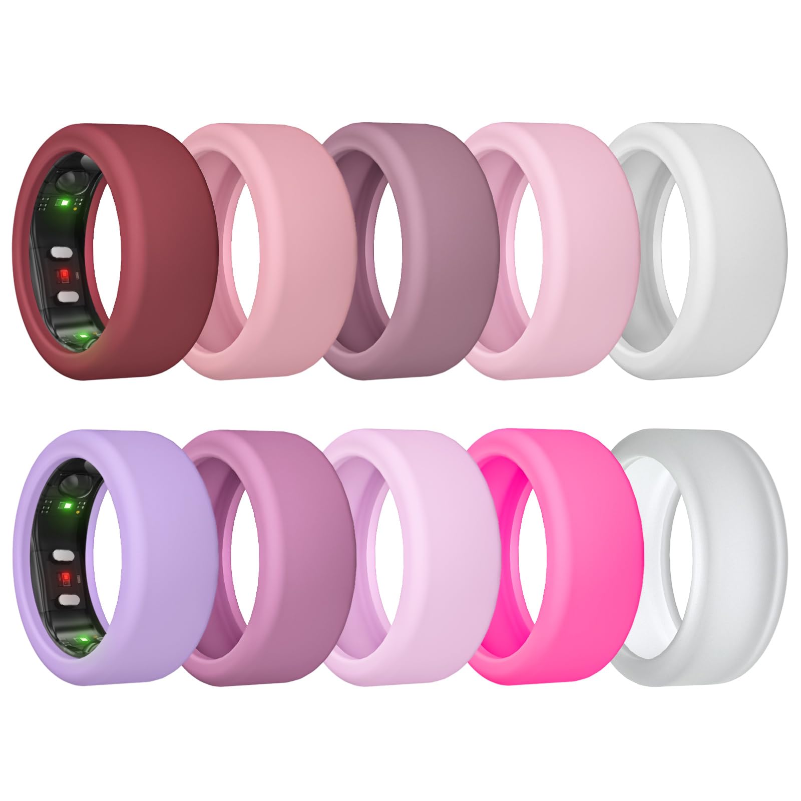 MAKCPOIMER 10 Pack Ring Cover for RingConn Gen