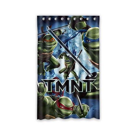 Jiuduidodo Teenage Mutant Ninja Turtles Window Curtain For Living