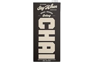 Say When Beverages, Organic Spicy Oolong Chai, Spiced Tea 1:3 Concentrate, More to Pour Series, 946ml