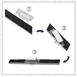 Xahpower USB Sensor Bar for Wii, Replacement Wired