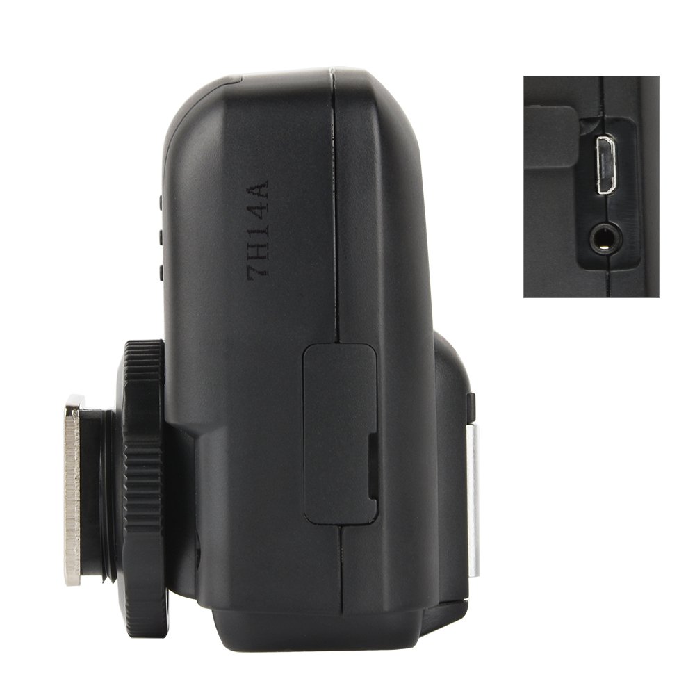 GODOX X1R-S 2.4G TTL High Speed Sync Wireless Remote Flash Receiver Compatible for Sony Camera with CONXTRUE USB LED (X1R-S Receiver)